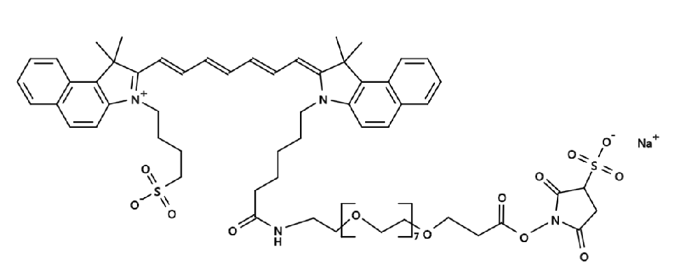 ICG-Thiol, 吲哚菁绿-巯基,ICG-SH,近红外荧光染料