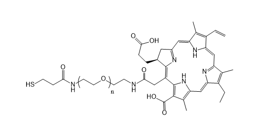 二氢卟吩-聚乙二醇-巯基，Ce6-PEG-SH