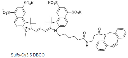 sulfo-Cyanine3.5-DBCO