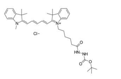 Cyanine5 Boc-hydrazide