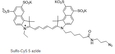 Sulfo-Cyanine5.5 azide