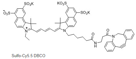 sulfo-Cyanine5.5 DBCO