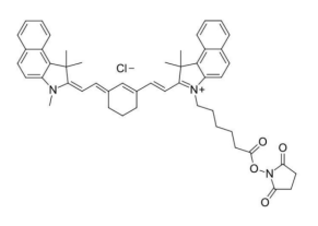 Cyanine7.5 NHS ester，CAS号：1469541-54-5，花青7.5 NHS酯