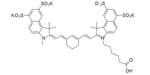 磺酸基-Cy7.5 羧酸，CAS号：2104632-29-1，Sulfo-Cyanine7 dicarboxylic acid