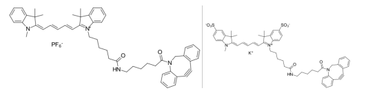 Cyanine5 DBCO，二苯并环辛炔-花青素，Sulfo-Cyanine5 DBCO