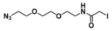 Azido-PEG2-iodoacetamide  , 1407523-50-5