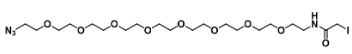 Azido-PEG8-iodoacetamide