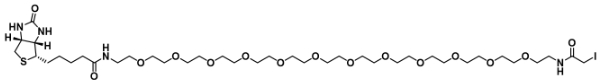 Biotin-PEG12-iodoacetamide