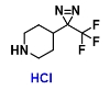 4-CF3-diazirine-piperidine hydrochloride , 2219407-49-3