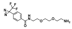 4-CF3-diazirine-CONH-PEG2-NH2 , 655224-73-0